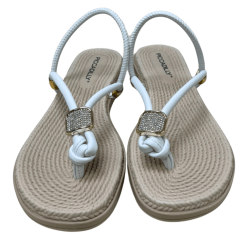 Sandália Piccadilly 513039 Rasteirinha 2 em 1 Branco