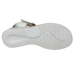 Sandália Piccadilly 571003 Clas Joanete com Ajustes Off White