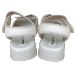 Sandália Piccadilly 571003 Clas Joanete com Ajustes Off White