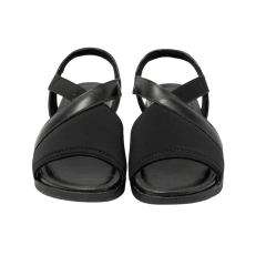 Sandália Usaflex AA3008007 Tecido Lycra com Amortecedor Preto