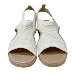 Sandália Usaflex AE2035 Tecido Tricot Vanilla
