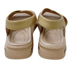 Sandália Usaflex UD1400 Couro Natural Creme