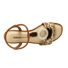 Sandália Dakota Z8181 Rasteirinha com Pedrarias