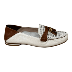Sapatilha Luz da Lua 60260027 Couro Natural New Ridge Panna