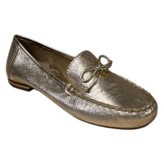 Sapatilha Luz da Lua 60260028 Couro Natural Venus Ouro