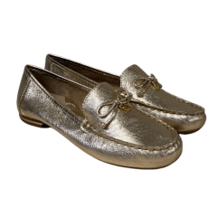 Sapatilha Luz da Lua 60260028 Couro Natural Venus Ouro