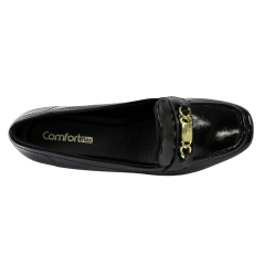 Sapato ComfortFlex 2495304 Verniz Show Preto