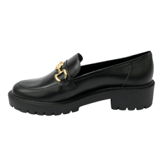 Sapato Jorge Bischoff J14404 Loafer em Couro natural Preto