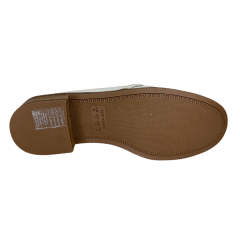 Sapato Luz da Lua 60560012 Mocassim Couro New Ridge Panna
