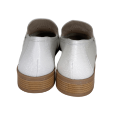 Sapato Luz da Lua 60560012 Mocassim Couro New Ridge Panna