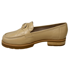 Sapato Luz da Lua 80630008 Couro Natural Saara Frappe