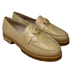 Sapato Luz da Lua 80630008 Couro Natural Saara Frappe