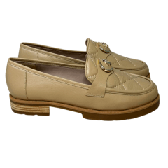 Sapato Luz da Lua 80630008 Couro Natural Saara Frappe