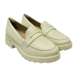 Sapato Piccadilly 735006 Loafer Maxi Therapy Off White