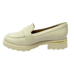 Sapato Piccadilly 735006 Loafer Maxi Therapy Off White