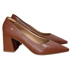 Sapato Santinelli 1606-001-252 Scarpin de salto Bloco