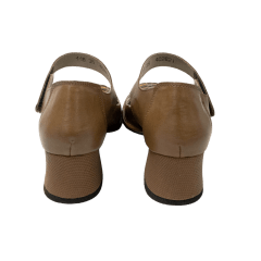 Sapato JGean CK0118 Couro Natural com Fecho de Contato NUMERAÇÃO ESPECIAL