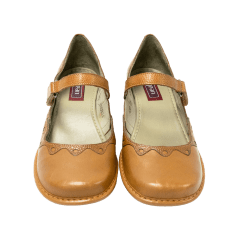 Sapato JGean CK0130/04 Couro Natural com Velcro