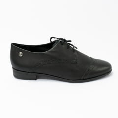 Sapato Oxford 321114 Casual Clássico em Couro Natural Atanado