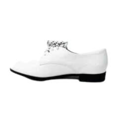 Sapato Oxford Bottero 315105_5 Show Verniz Branco/Preto