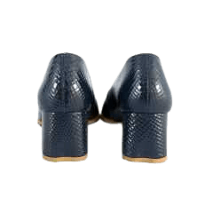 Sapato Usaflex AC3603 Verniz Linha Bio Care Marinho