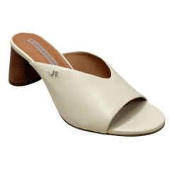 Tamanco Jorge Bischoff J22773 Couro Natural Off White