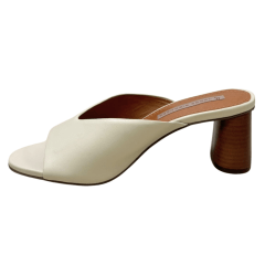 Tamanco Jorge Bischoff J22773 Couro Natural Off White