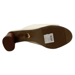 Tamanco Jorge Bischoff J22773 Couro Natural Off White