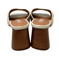 Tamanco Jorge Bischoff J22773 Couro Natural Off White