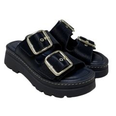 Tamanco Piccadilly 249001 Maxi Therapy com Ajustes Preto