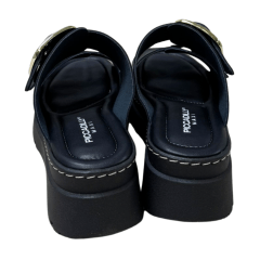Tamanco Piccadilly 249001 Maxi Therapy com Ajustes Preto