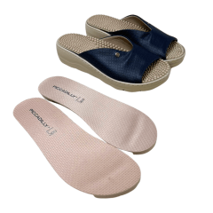 Tamanco Piccadilly 568078 Linha Spa com Duas Palmilhas