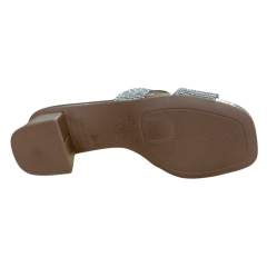 Tamanco Santinelli 1658-005-252 Tiras com Strass