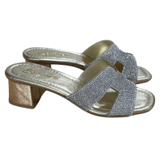 Tamanco Santinelli 1658-005-252 Tiras com Strass