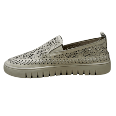 Tênis Bottero 372601 Vicky Slip On Couro Natural Napoli