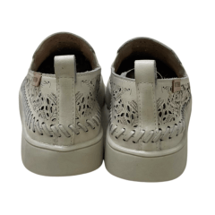 Tênis Bottero 372601 Vicky Slip On Couro Natural Napoli