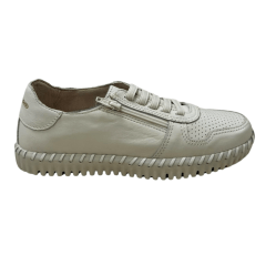 Tênis Bottero 374103 Twister III Couro Natural Burnish
