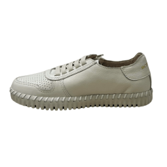 Tênis Bottero 374103 Twister III Couro Natural Burnish