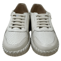 Tênis Bottero 374103 Twister III Couro Natural Burnish