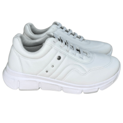 Tênis ComfortFlex 2590405 Napa Velvet Branco
