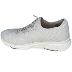 Tênis ComfortFlex 2590406 Lycra Paris Creme