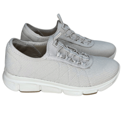 Tênis ComfortFlex 2590406 Lycra Paris Creme