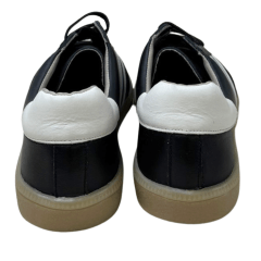 Tênis JGean GP0001 Couro Natural Preto