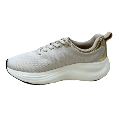 Tênis Kolosh E0581 Tecido Glide Marfim