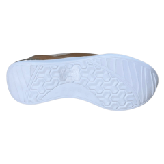 Tênis Luz da Lua 58120017 Couro Natural Saara Puntini Bege