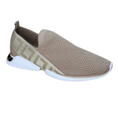 Tênis Luz da Lua 58650400 Space Knit Gorgurão Bege Frappe