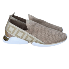 Tênis Luz da Lua 58650400 Space Knit Gorgurão Bege Frappe