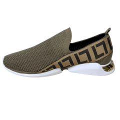 Tênis Luz da Lua 58650400 Space Knit Verde Oliva