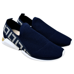 Tênis Luz da Lua 58650400 Space Tecido Knit Netuno Marinho