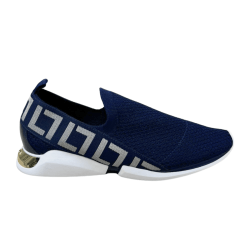 Tênis Luz da Lua 58650400 Space Tecido Knit Netuno Marinho